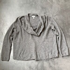 Joie Wool/Cashmere Drape Neck Sweater